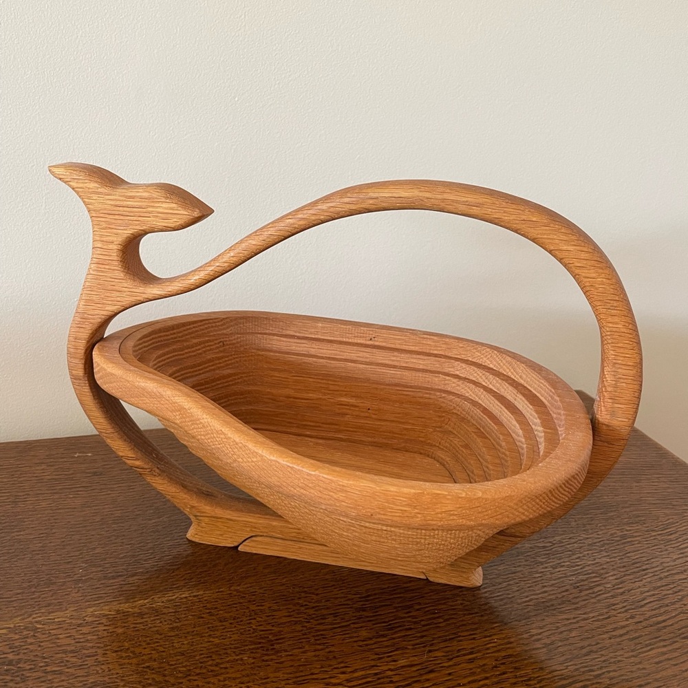 Wooden Fruit Basket